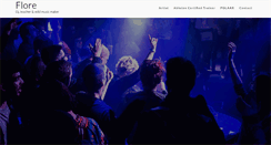 Desktop Screenshot of flore-music.com